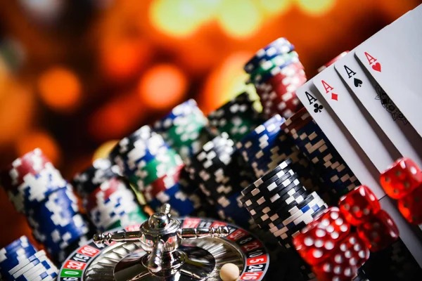 Live dealer blackjack table with multiple camera angles